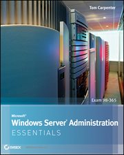 Microsoft Windows Server Administration Essentials cover image cdn