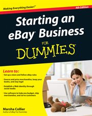 Starting an eBay Business for Dummies cover image cdn