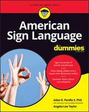 American Sign Language for Dummies With Online Videos cover image cdn