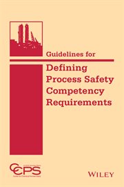 Guidelines for Defining Process Safety Competency Requirements cover image cdn