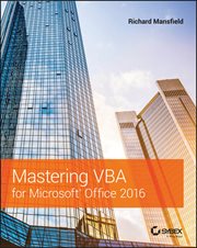 Mastering VBA for Microsoft Office 2016 cover image cdn