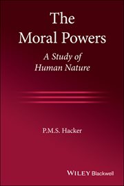 The Moral Powers : A Study of Human Nature cover image cdn