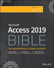 Access 2019 Bible cover image cdn