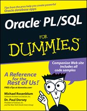 Oracle PL / SQL for Dummies cover image cdn