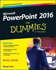PowerPoint 2016 for Dummies cover image cdn