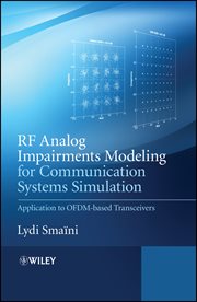 RF Analog Impairments Modeling for Communication Systems Simulation : Application to OFDM-based Transceivers cover image cdn