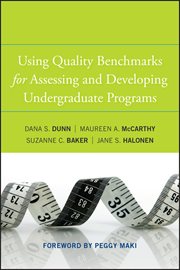 Using Quality Benchmarks for Assessing and Developing Undergraduate Programs cover image cdn