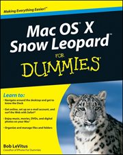 Mac OS X Snow Leopard for Dummies cover image cdn