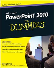 PowerPoint 2010 for Dummies cover image cdn