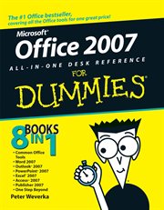 Office 2007 All-In-One Desk Reference for Dummies cover image cdn