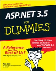 ASP.NET 3.5 for Dummies cover image cdn