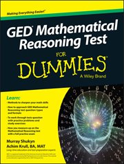 GED Mathematical Reasoning Test for Dummies cover image cdn