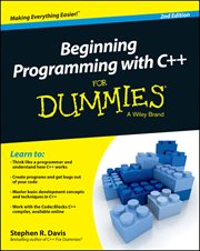 Beginning Programming with C++ for Dummies cover image cdn
