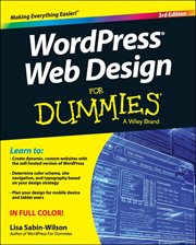 WordPress Web Design for Dummies cover image cdn