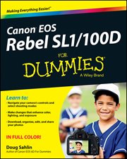 Canon EOS Rebel SL1/100D for Dummies cover image cdn
