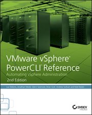 VMware vSphere PowerCLI Reference : Automating vSphere Administration cover image cdn