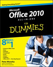 Office 2010 All-in-One for Dummies cover image cdn