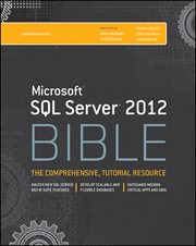 Microsoft SQL Server 2012 Bible cover image cdn