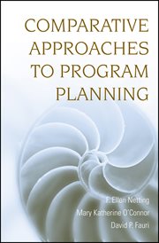 Comparative Approaches to Program Planning cover image cdn