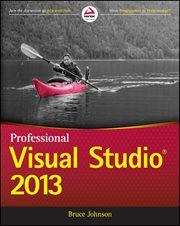 Professional Visual Studio 2013 cover image cdn