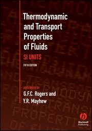 Thermodynamic and Transport Properties of Fluids cover image cdn