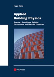 Applied Building Physics : Boundary Conditions, Building Performance and Material Properties cover image cdn