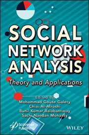 Social Network Analysis : Theory and Applications cover image cdn