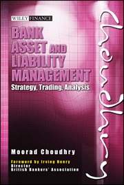 Bank Asset and Liability Management : Strategy, Trading, Analysis cover image cdn