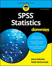 SPSS Statistics for Dummies cover image cdn