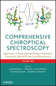 Comprehensive Chiroptical Spectroscopy, Volume 2 : Applications in Stereochemical Analysis of Synthetic Compounds, Natural Products, and Biomolecules cover image cdn