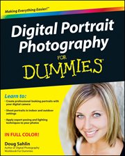 Digital Portrait Photography for Dummies cover image cdn