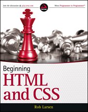 Beginning HTML and CSS cover image cdn