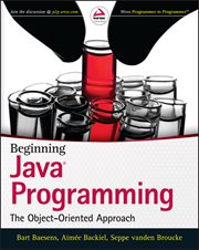 Beginning Java Programming : The Object-Oriented Approach cover image cdn