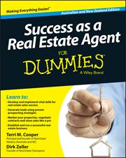 Success as a Real Estate Agent for Dummies - Australia / NZ cover image cdn