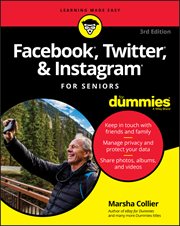 Facebook, Twitter, & Instagram for Seniors for Dummies cover image cdn