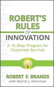 Robert's Rules of Innovation : A 10-Step Program for Corporate Survival cover image cdn