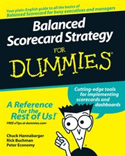 Balanced Scorecard Strategy for Dummies : A Reference for the Rest of Us! cover image cdn