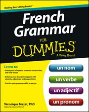 French Grammar for Dummies cover image cdn
