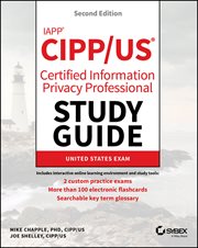 IAPP CIPP / US Certified Information Privacy Professional Study Guide cover image cdn