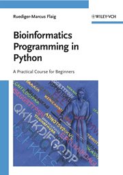 Bioinformatics Programming in Python : A Practical Course for Beginners cover image cdn