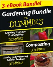Gardening for Dummies Three E-book Bundle: Growing Your Own Fruit and Veg for Dummies, Composting cover image cdn
