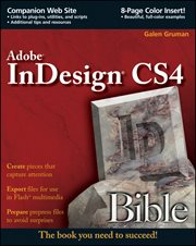InDesign CS4 Bible cover image cdn