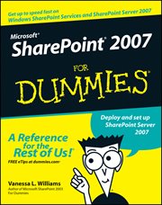 Microsoft SharePoint 2007 for Dummies cover image cdn