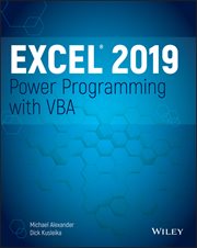 Excel 2019 Power Programming With VBA cover image cdn
