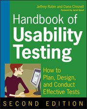 Handbook of Usability Testing : How to Plan, Design, and Conduct Effective Tests cover image cdn