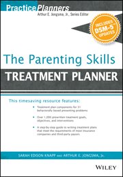 The Parenting Skills Treatment Planner, With DSM-5 Updates cover image cdn