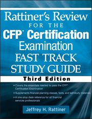 Rattiner's Review for the CFP(R) Certification Examination, Fast Track, Study Guide cover image cdn