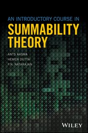 An Introductory Course in Summability Theory cover image cdn