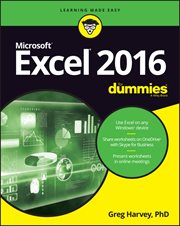 Excel 2016 for Dummies cover image cdn