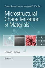 Microstructural Characterization of Materials cover image cdn